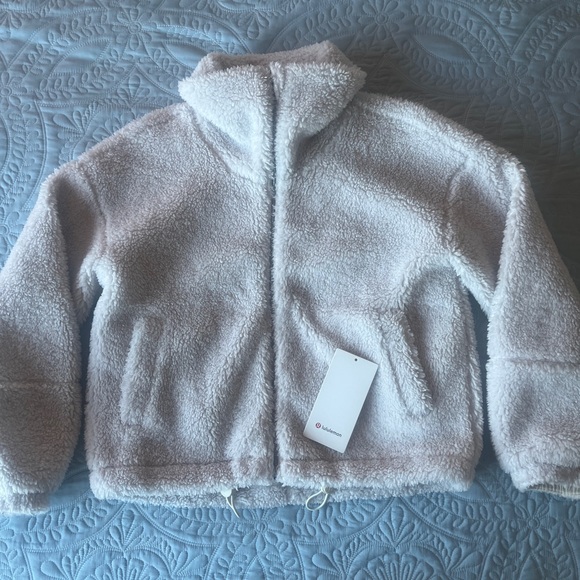 lululemon athletica Jackets & Blazers - Lululemon Fleece Sherpa Jacket - Size 6